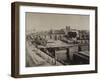 Panorama de Paris, vers le Pont-Neuf-Gray Gustave Le-Framed Giclee Print