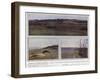 Panorama Des Hauteurs De Saint-Prix, Retranchements De 77, a Villevenard-Jules Gervais-Courtellemont-Framed Premium Photographic Print