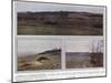 Panorama Des Hauteurs De Saint-Prix, Retranchements De 77, a Villevenard-Jules Gervais-Courtellemont-Mounted Photographic Print