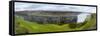 Panorama Dettifoss-Catharina Lux-Framed Stretched Canvas