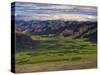 Panorama from Ganden Monastery, Tagtse County, Tibet-Michele Falzone-Stretched Canvas