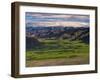 Panorama from Ganden Monastery, Tagtse County, Tibet-Michele Falzone-Framed Photographic Print
