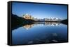 Panorama from Lac Des Cheserys-Roberto Moiola-Framed Stretched Canvas