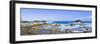 Panorama from the Natural Pool in the Wild Ocean on Aruba-nilayaji-Framed Photographic Print