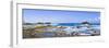 Panorama from the Natural Pool in the Wild Ocean on Aruba-nilayaji-Framed Photographic Print