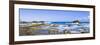 Panorama from the Natural Pool in the Wild Ocean on Aruba-nilayaji-Framed Photographic Print