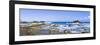 Panorama from the Natural Pool in the Wild Ocean on Aruba-nilayaji-Framed Photographic Print