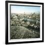 Panorama from the Piazzale Michelangelo, Florence (Italy), Circa 1895-Leon, Levy et Fils-Framed Photographic Print