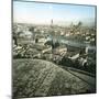 Panorama from the Piazzale Michelangelo, Florence (Italy), Circa 1895-Leon, Levy et Fils-Mounted Premium Photographic Print