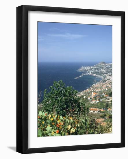 Panorama, Funchal, Madeira, Portugal-Peter Thompson-Framed Photographic Print