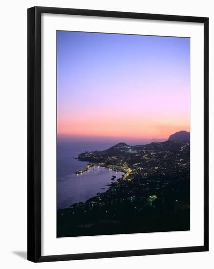 Panorama, Funchal, Madeira, Portugal-Peter Thompson-Framed Photographic Print