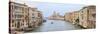Panorama. Grand Canal. Basilica Di Santa Maria Della Salute in Background. Venice. Italy-Tom Norring-Stretched Canvas