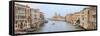 Panorama. Grand Canal. Basilica Di Santa Maria Della Salute in Background. Venice. Italy-Tom Norring-Framed Stretched Canvas