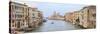 Panorama. Grand Canal. Basilica Di Santa Maria Della Salute in Background. Venice. Italy-Tom Norring-Stretched Canvas