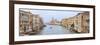 Panorama. Grand Canal. Basilica Di Santa Maria Della Salute in Background. Venice. Italy-Tom Norring-Framed Photographic Print