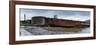 Panorama, Iceland, Djupavik, Former Fish Factory and Ship Wreck-Catharina Lux-Framed Photographic Print