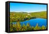 Panorama Lake of Sacacomie  in Quebec Canada-OSTILL-Framed Stretched Canvas