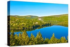 Panorama Lake of Sacacomie  in Quebec Canada-OSTILL-Stretched Canvas