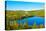 Panorama Lake of Sacacomie  in Quebec Canada-OSTILL-Stretched Canvas