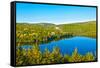 Panorama Lake of Sacacomie  in Quebec Canada-OSTILL-Framed Stretched Canvas