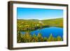 Panorama Lake of Sacacomie  in Quebec Canada-OSTILL-Framed Photographic Print