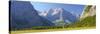 Panorama Landscape in Bavaria-filmfoto-Stretched Canvas