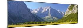 Panorama Landscape in Bavaria-filmfoto-Mounted Photographic Print