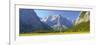 Panorama Landscape in Bavaria-filmfoto-Framed Photographic Print