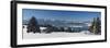 Panorama Landscape in Bavaria-filmfoto-Framed Photographic Print