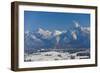 Panorama Landscape in Bavaria-filmfoto-Framed Photographic Print