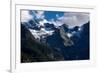 Panorama of a Colored Mountain Landscape in South Tyrol, Italy with the Snow Covered Mountains. Hig-nadia_if-Framed Photographic Print