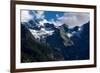 Panorama of a Colored Mountain Landscape in South Tyrol, Italy with the Snow Covered Mountains. Hig-nadia_if-Framed Photographic Print