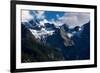 Panorama of a Colored Mountain Landscape in South Tyrol, Italy with the Snow Covered Mountains. Hig-nadia_if-Framed Photographic Print