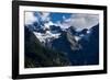 Panorama of a Colored Mountain Landscape in South Tyrol, Italy with the Snow Covered Mountains. Hig-nadia_if-Framed Photographic Print