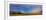 Panorama of a Colorful Sunset over a Prairie in Alberta, Canada-Stocktrek Images-Framed Photographic Print