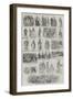 Panorama of a Fashionable Wedding-null-Framed Giclee Print