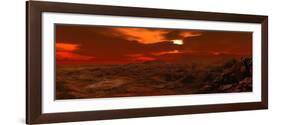 Panorama of a Landscape on Venus-Stocktrek Images-Framed Photographic Print