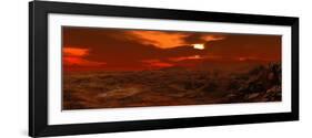 Panorama of a Landscape on Venus-Stocktrek Images-Framed Photographic Print