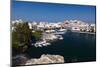Panorama of Aghios Nikolaos Town in Crete-Alexxich-Mounted Photographic Print
