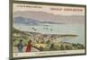 Panorama of Ajaccio and the Bay-null-Mounted Giclee Print