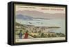 Panorama of Ajaccio and the Bay-null-Framed Stretched Canvas