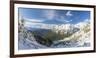 Panorama of Alpe Fora with Monte Disgrazia in the background, Malenco Valley, Province of Sondrio, -Roberto Moiola-Framed Photographic Print