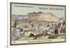 Panorama of Athens and the Acropolis-null-Framed Giclee Print