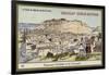 Panorama of Athens and the Acropolis-null-Framed Giclee Print