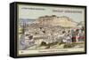 Panorama of Athens and the Acropolis-null-Framed Stretched Canvas