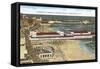 Panorama of Atlantic City, New Jersey-null-Framed Stretched Canvas