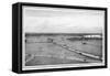 Panorama of Calcutta, India, C1840S-Frederick Fiebig-Framed Stretched Canvas