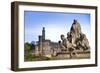 Panorama of Calton Hill in Edinburgh, Scotland-PlusONE-Framed Photographic Print