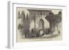 Panorama of Constantinople and the Dardanelles, the Sublime Porte-null-Framed Giclee Print