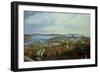 Panorama of Constantinople from the Suleymaniye Camii, 1844-Hubert Sattler-Framed Giclee Print